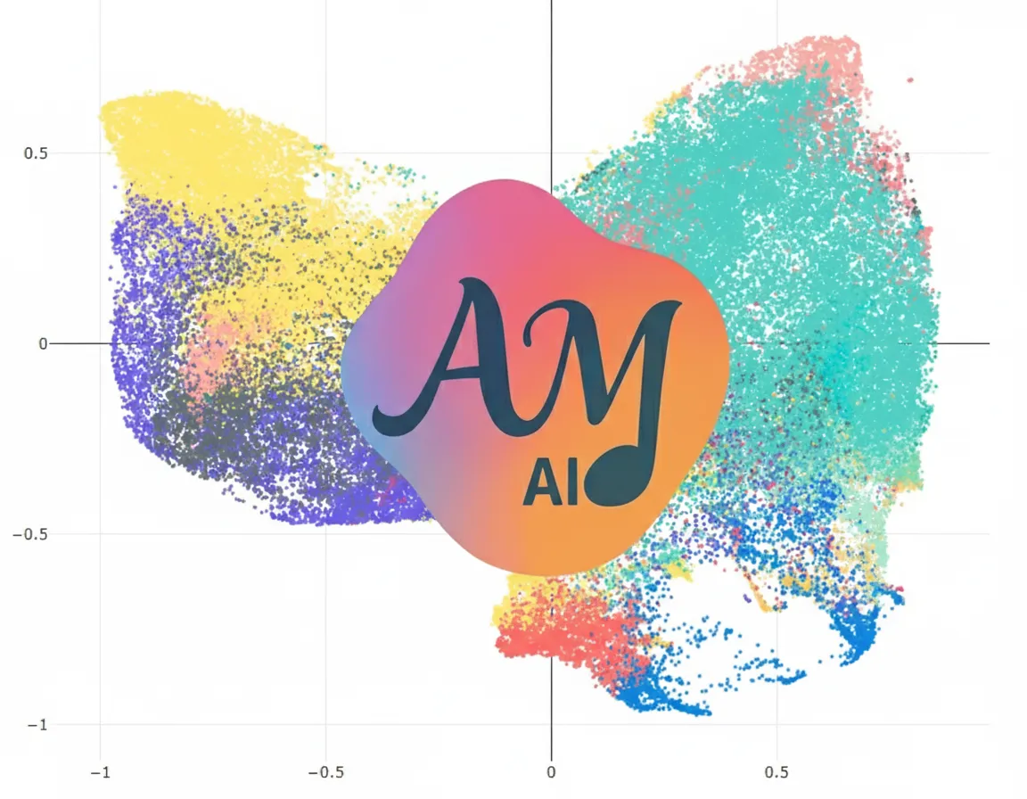 Интерфейс AudioMuse-AI: анализ звучания треков и подбор похожих композиций